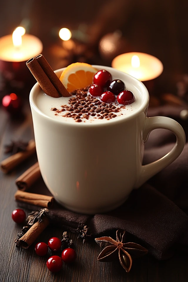 Hot Mulled Cranberry Cider: Tart and Spicy Holiday Drink