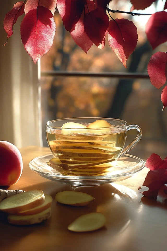 Peach Ginger Tea: A Fruity and Spicy Infusion