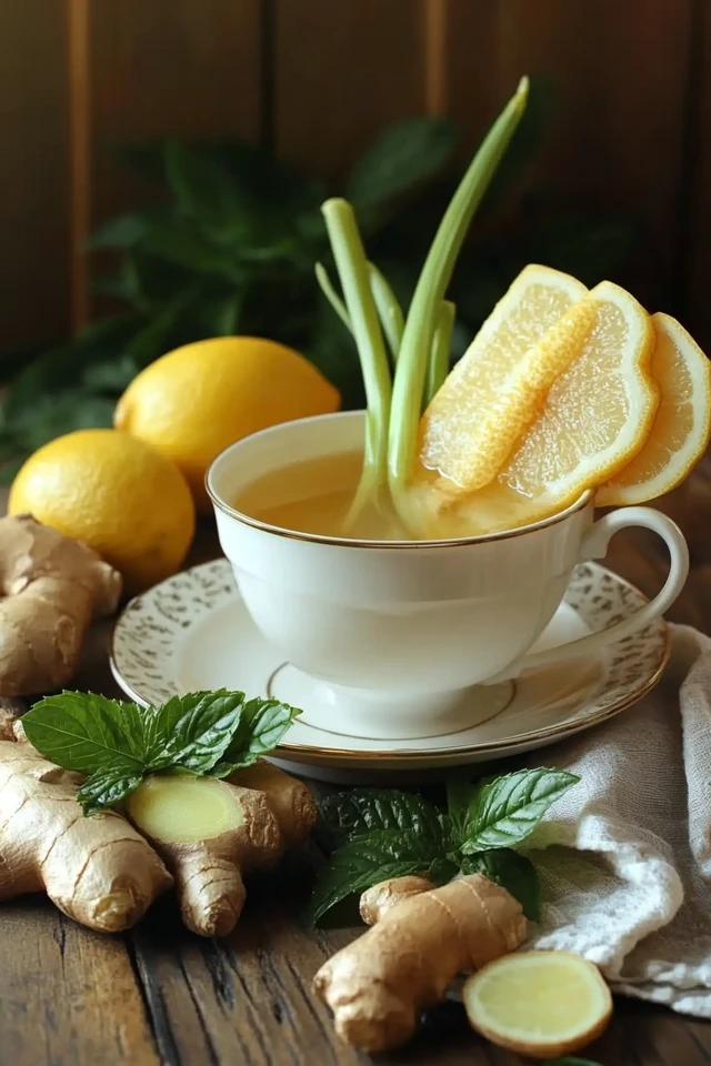 Lemongrass Ginger Tea: A Refreshing, Spicy Herb Brew