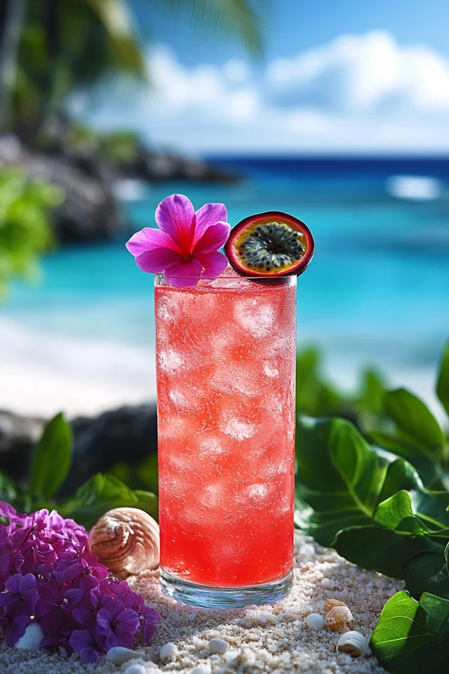 Passion Fruit Punch: A Tropical and Sweet Vodka Cocktail