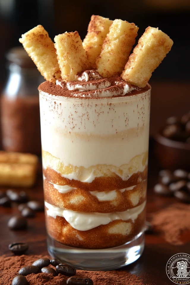 Tiramisu Latte: A Sweet, Creamy Coffee Dessert Drink
