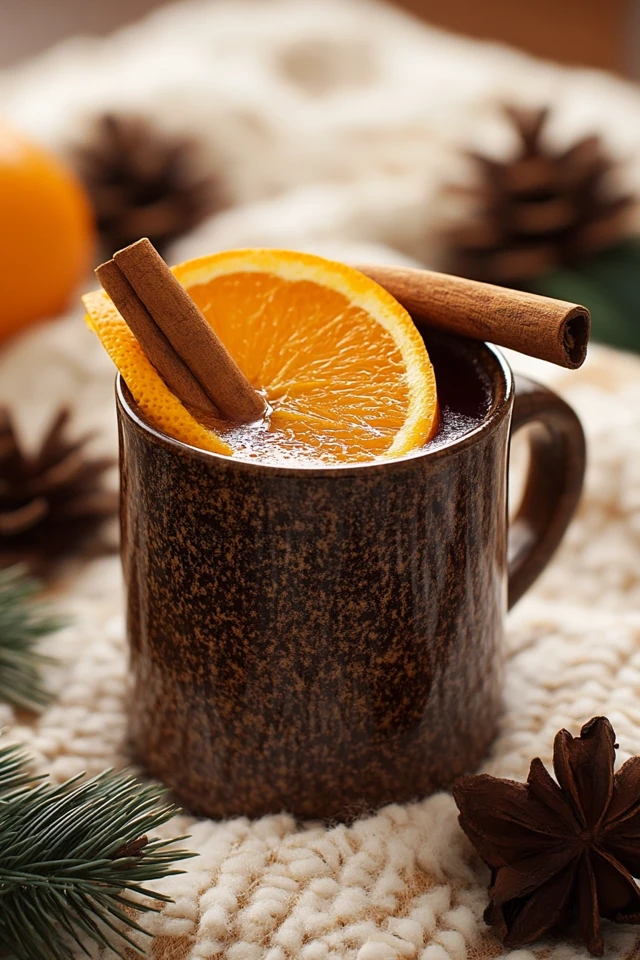 Mulled Wine with Whiskey: A Warm, Spiced Winter Cocktail