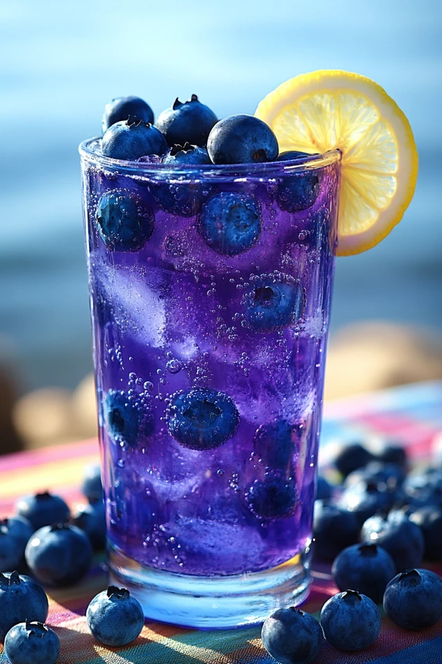 Blueberry Lemonade Rum Punch: A Fruity, Refreshing Cocktail
