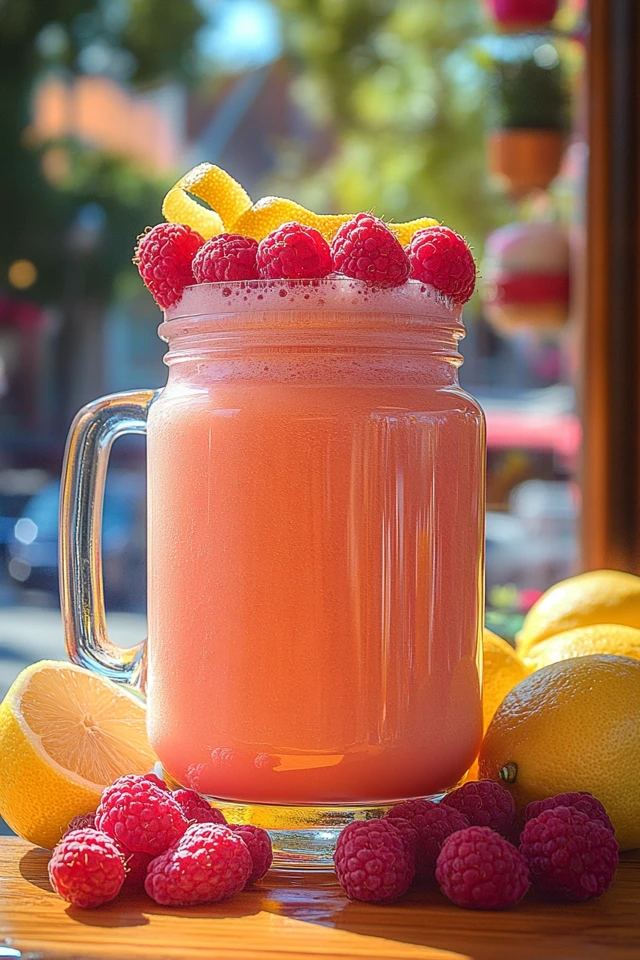 Raspberry Lemon Juice: A Tart and Refreshing Power Drink