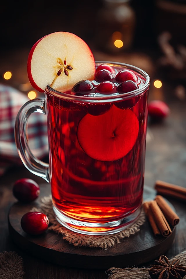 Cranberry Apple Hot Toddy: A Sweet, Spicy Winter Cocktail