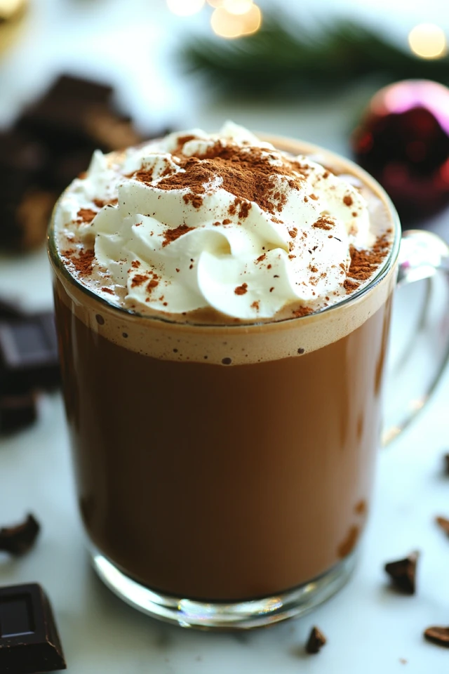 Spiced Maple Hot Chocolate: A Decadent, Cozy Drink
