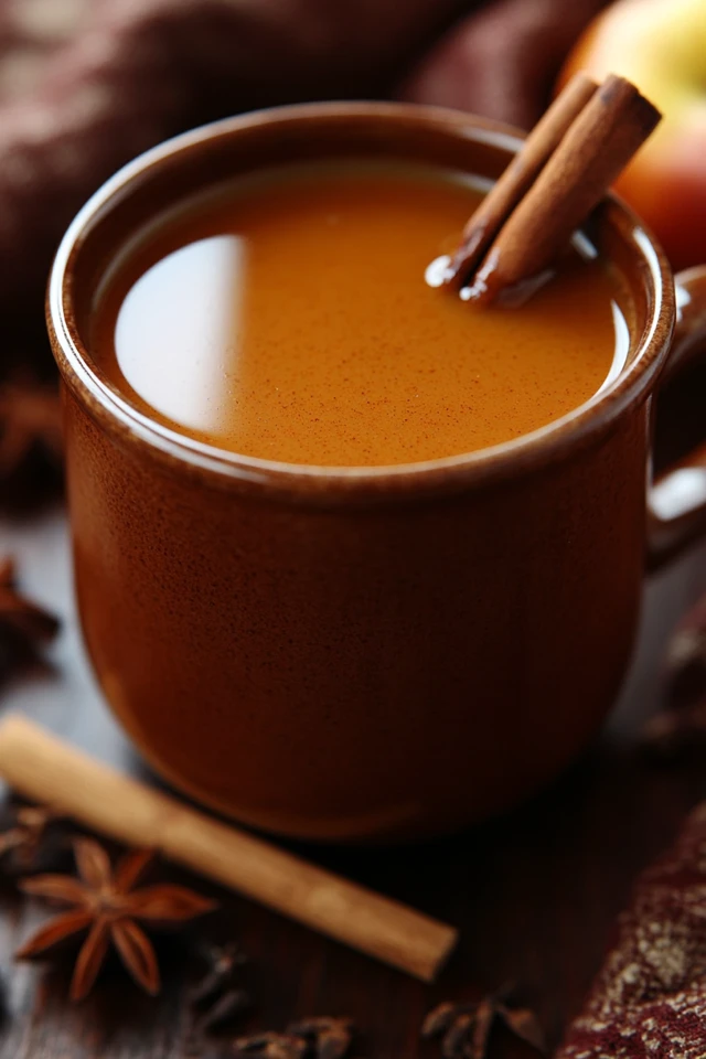 Warm Pear Cider: A Sweet and Spicy Winter Beverage
