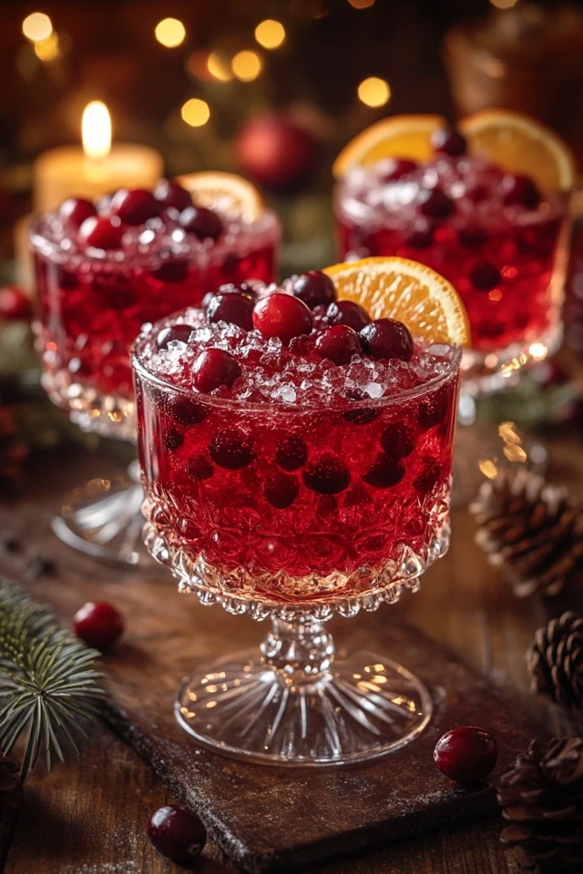 Spiked Cranberry Punch: A Tart, Festive Holiday Drink