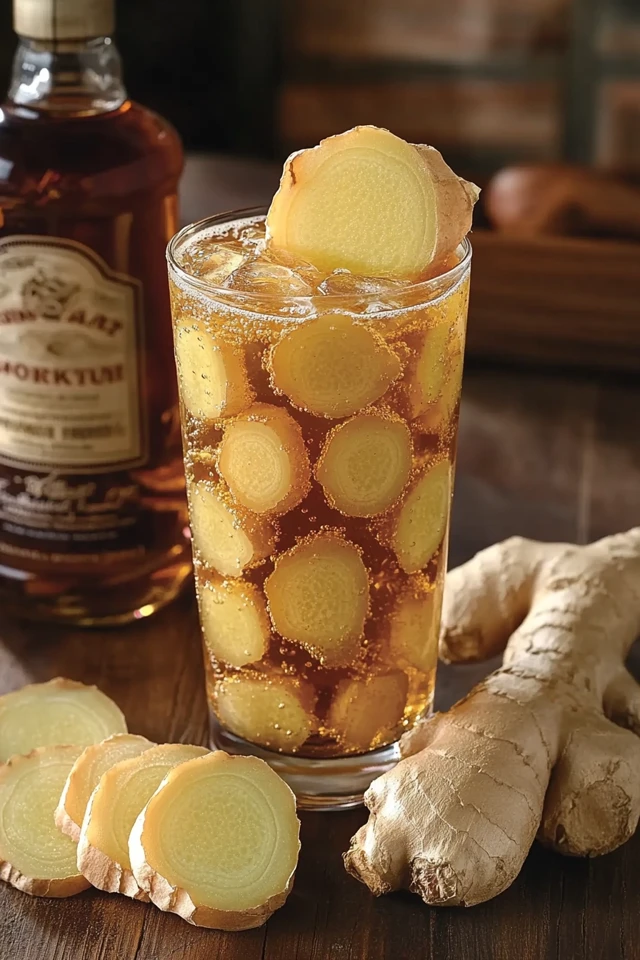 Ginger Ale Whiskey Punch: A Refreshing and Spicy Whiskey Cocktail