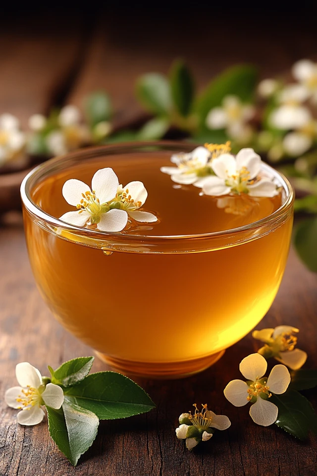 White Tea with Jasmine: A Delicate, Floral Green Infusion