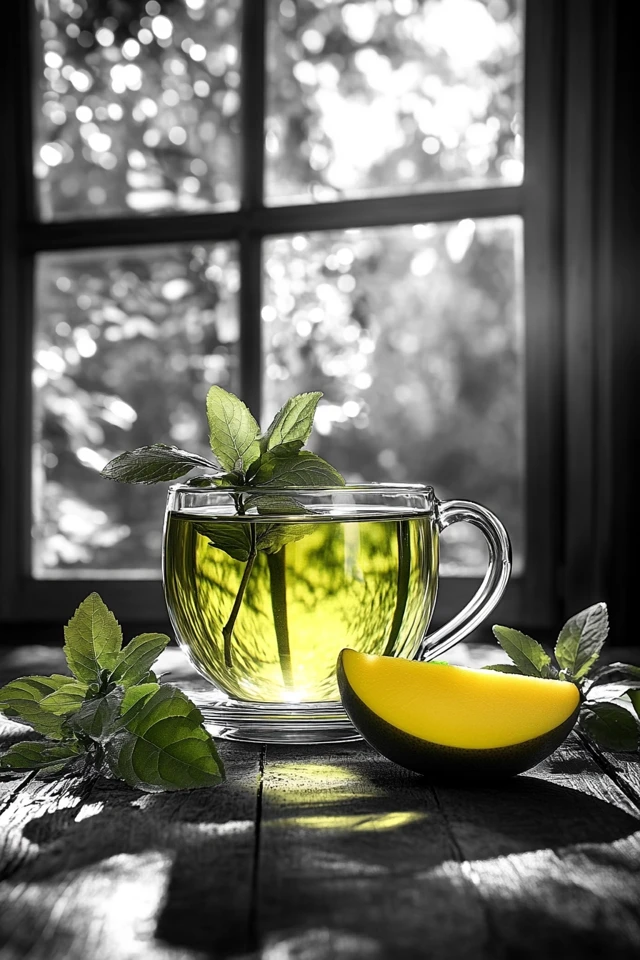 Mango Green Tea: A Tropical Green Herbal Brew