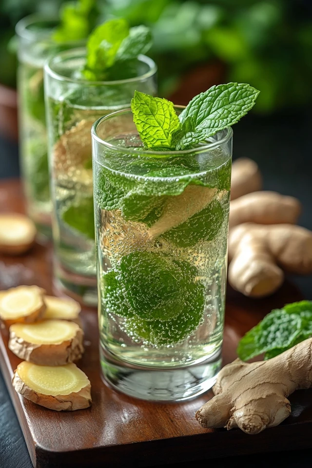 Mint Ginger Tea: A Spicy, Refreshing Herbal Drink