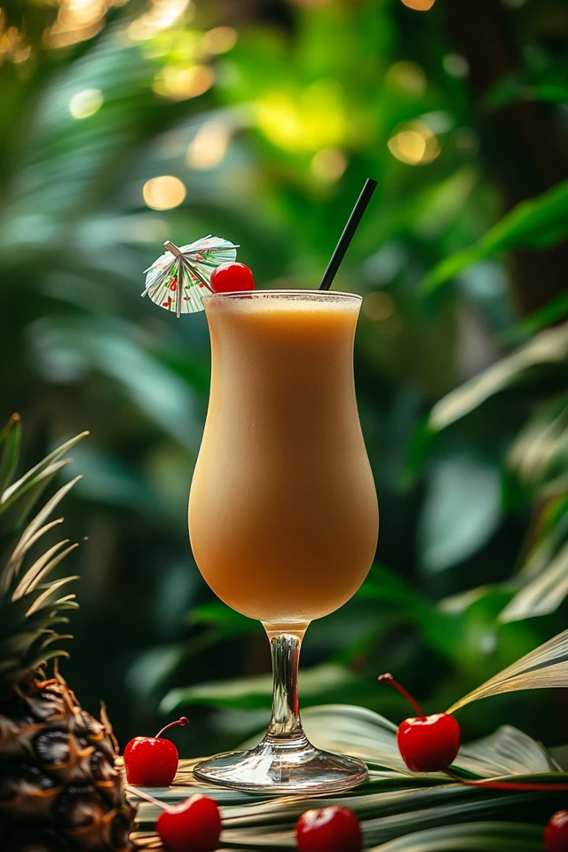 Pina Colada Batch Cocktail: A Creamy and Tropical Party Punch