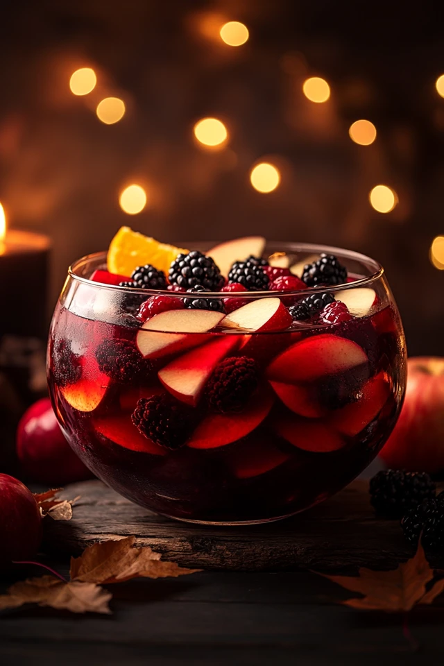 Blackberry Sangria Punch: A Sweet and Fruity Wine Drink
