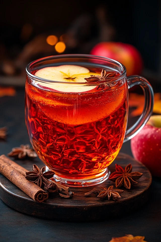 Apple Ginger Rum Punch: A Warm and Spicy Fall Punch