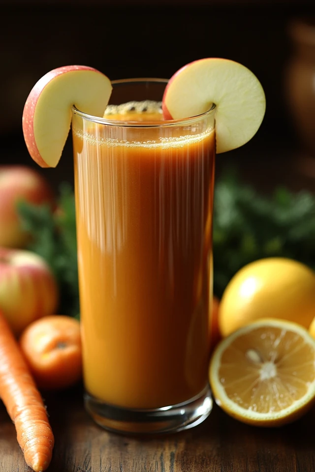 Carrot Apple Lemon Juice: Sweet, Zesty, and Energizing