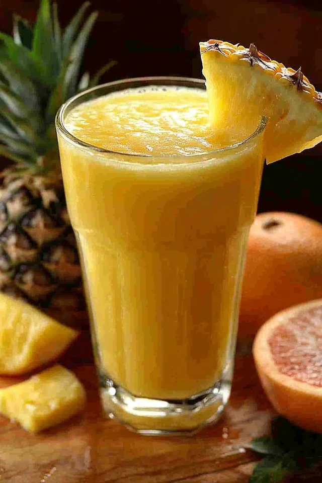 Grapefruit Pineapple Juice: A Sweet and Tart Tropical Refreshment