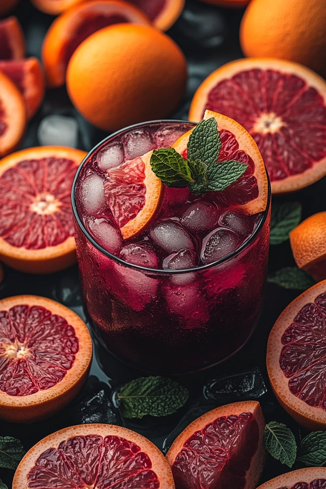 Grapefruit Mint Infused Water: A Tangy, Refreshing Hydration