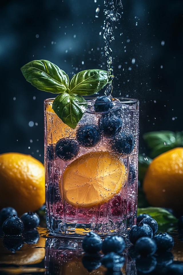 Blueberry Basil Lemonade: A Refreshing Summer Favorite