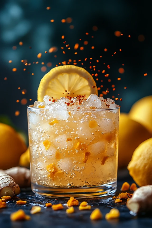 Lemon Ginger Cayenne Juice: A Zesty, Spicy Boost