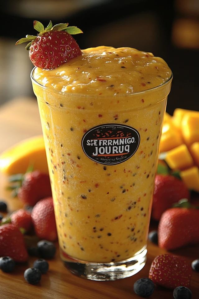 Strawberry Mango Juice: A Sweet, Tropical Boost