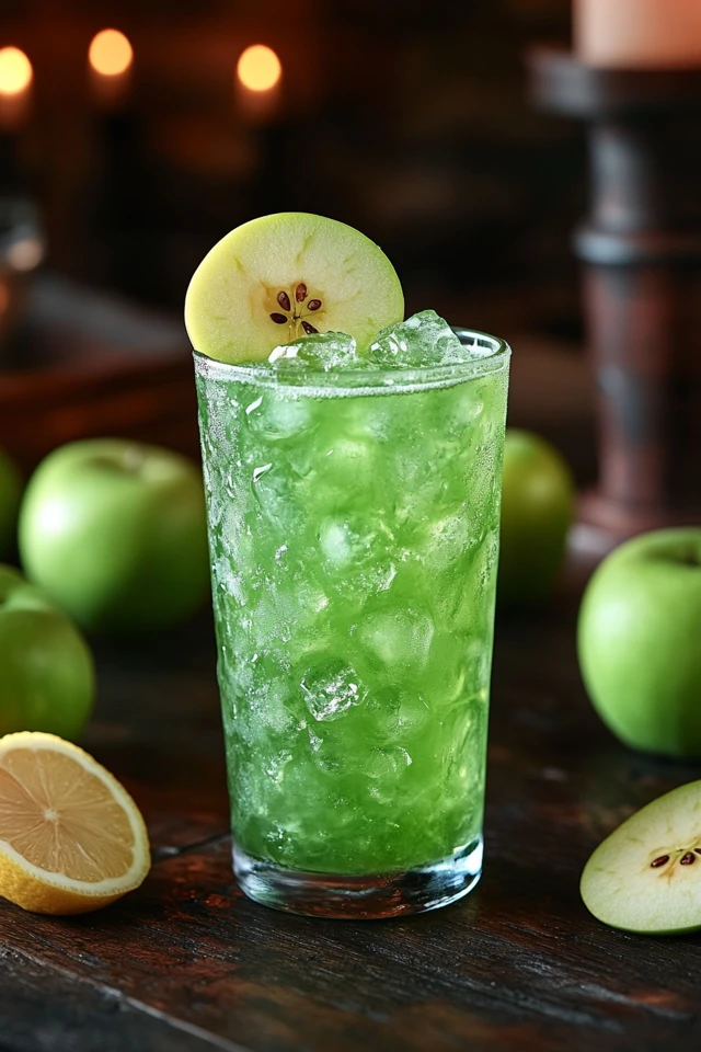 Green Apple Lemon Juice: A Tangy and Refreshing Boost