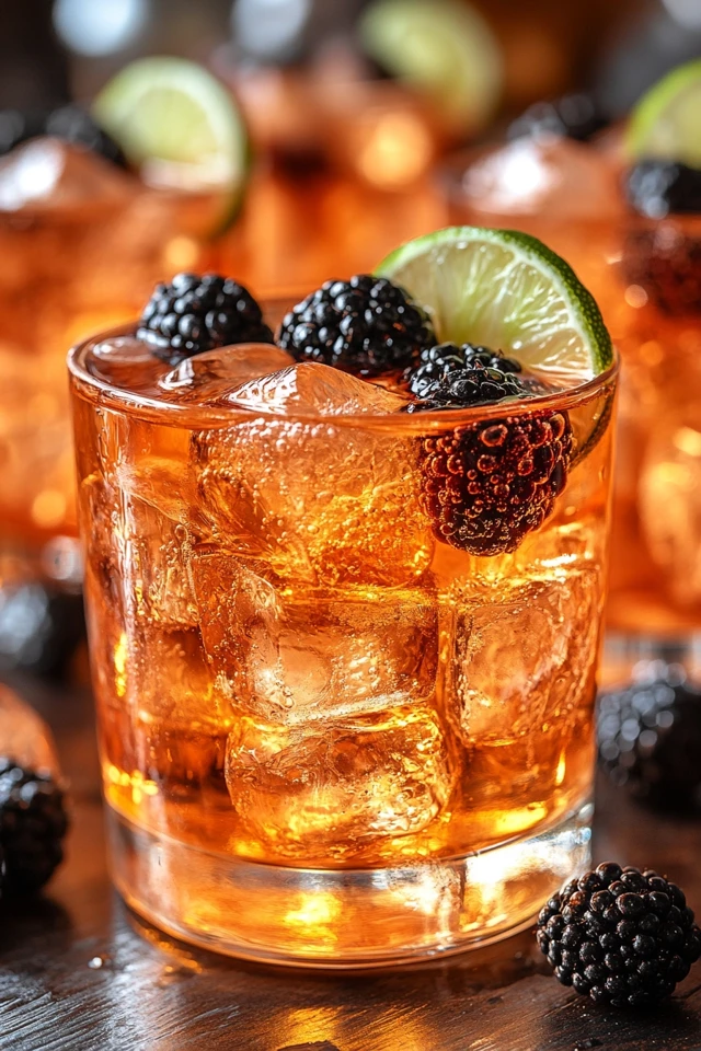 Blackberry Lime Infused Water: A Bold, Zesty Drink