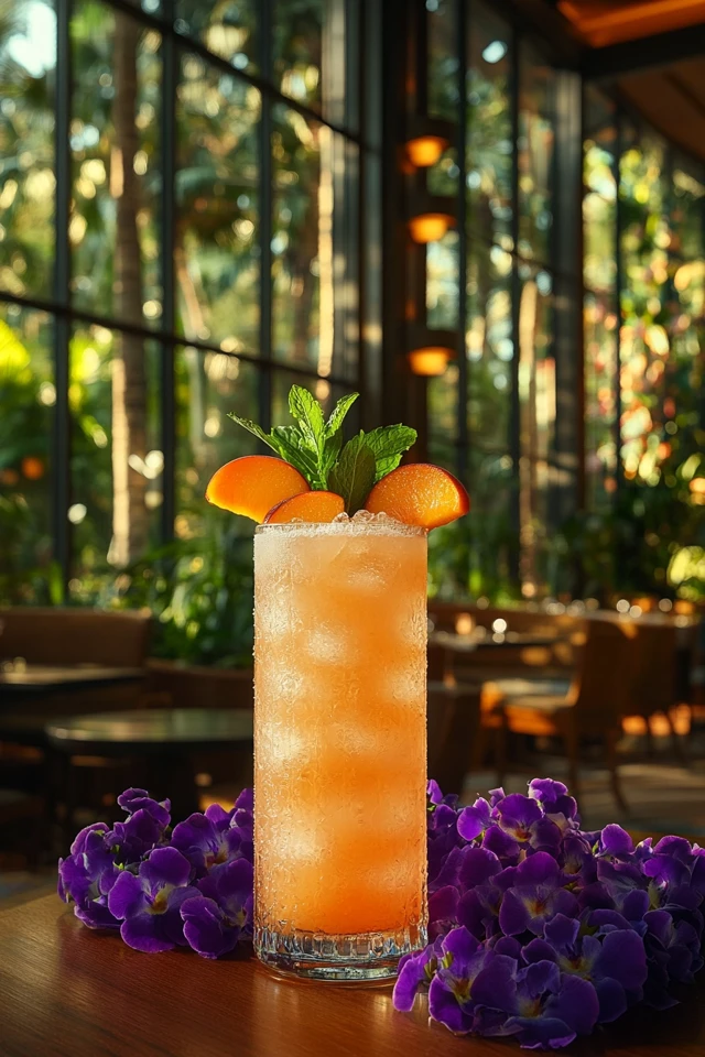 Bourbon Peach Iced Tea: A Refreshing Whiskey Cocktail