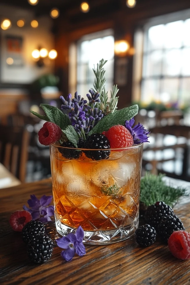 Bourbon Smash with Berries: A Fruity Twist on the Classic