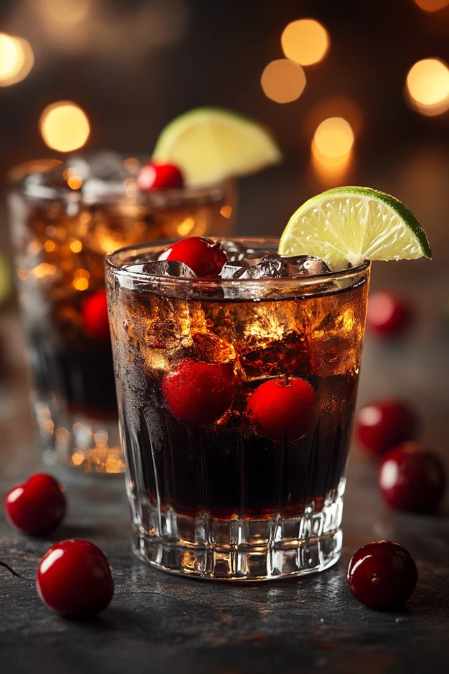 Cherry Lime Rum Punch: A Sweet, Zesty Cocktail