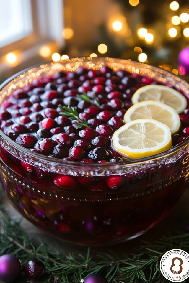 Spiked Cranberry Lemonade: A Tart and Sweet Holiday Punch