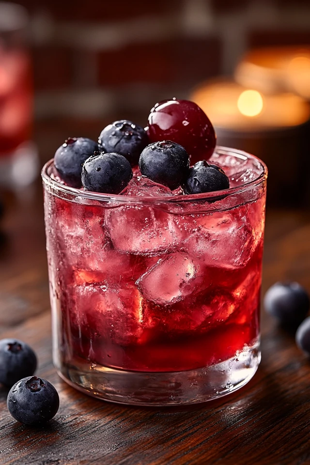 Cherry Vanilla Bourbon Smash: A Bold Sweet Treat