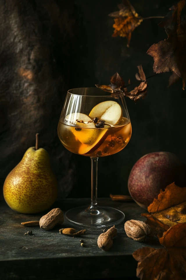 Spiced Pear Sangria: Fall in a Glass