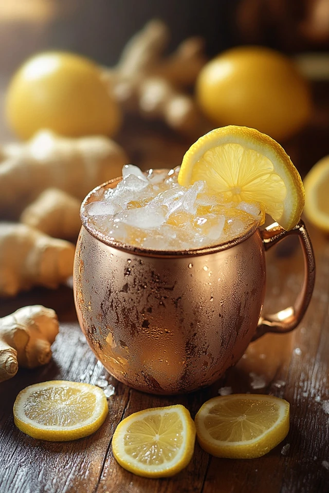 Lemon Ginger Mule: A Bright and Spicy Fusion