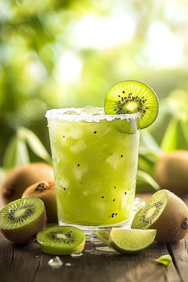 Kiwi Lime Margarita: Zesty and Tropical