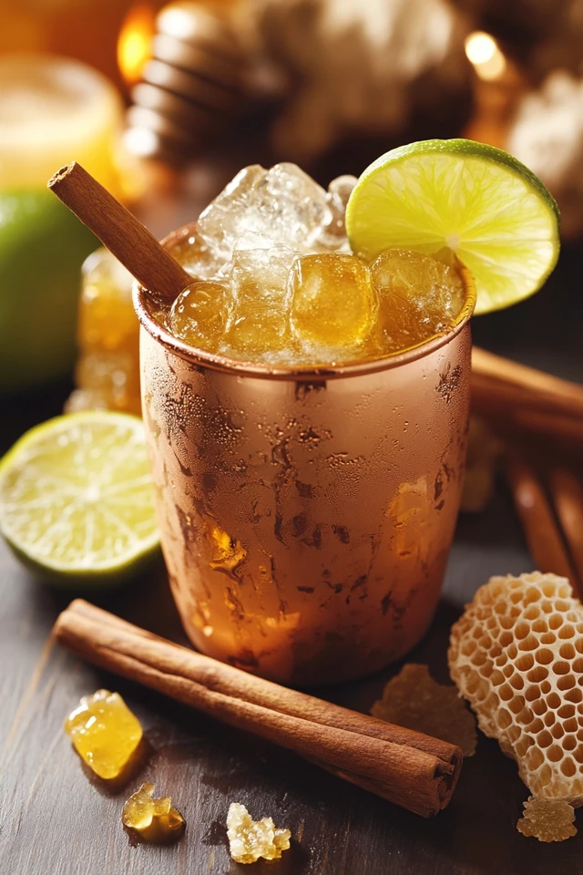 Spiced Honey Mule: Warmth and Sweetness Combined