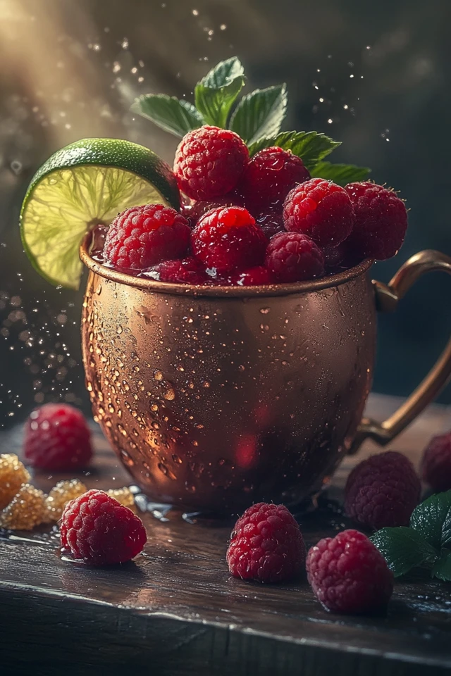 Raspberry Honey Mule: A Sweet and Refreshing Option