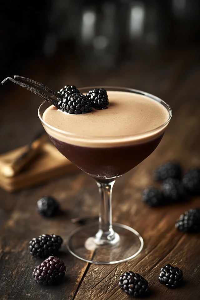 Blackberry Vanilla Martini: A Rich, Sophisticated Treat