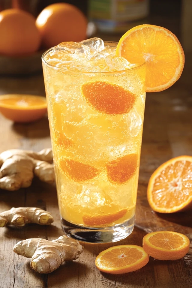 Tangerine Ginger Lemonade: Bright and Spicy Fusion
