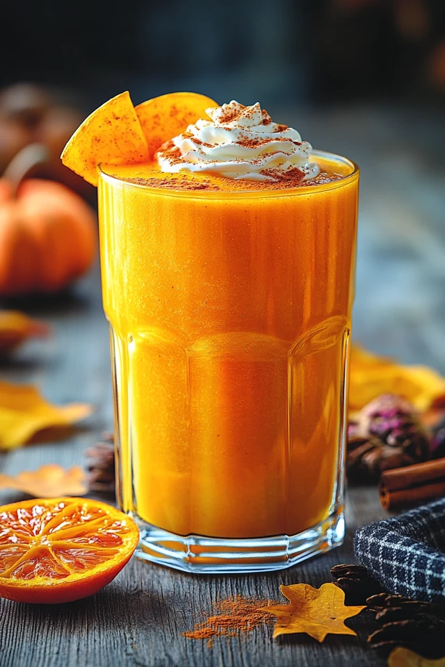 Pumpkin Spice Smoothie: A Sweet Fall Fusion