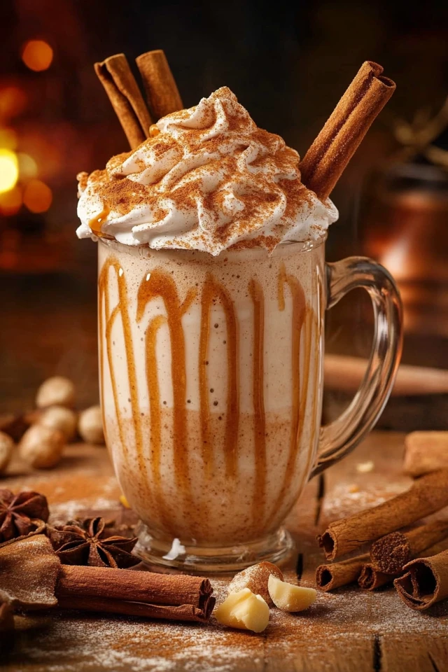 Cinnamon Roll Protein Smoothie: Warm, Spicy, and Sweet
