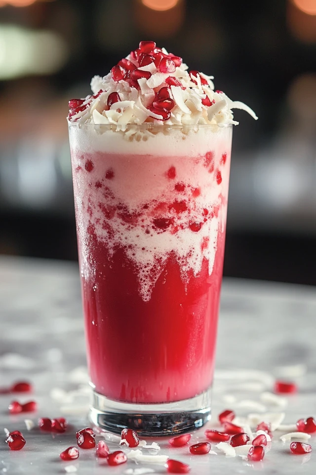 Pomegranate Coconut Protein Shake: Sweet, Tart, and Hydrating