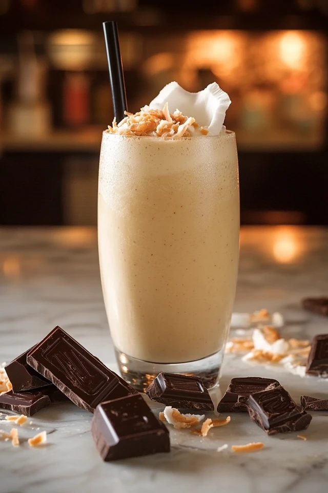 Chocolate Coconut Protein Smoothie: A Decadent Protein-Packed Treat