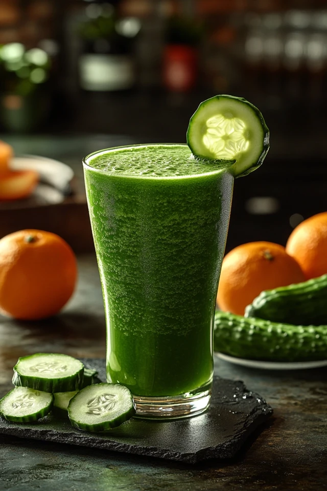 Orange Cucumber Juice: Refreshing, Sweet, and Light