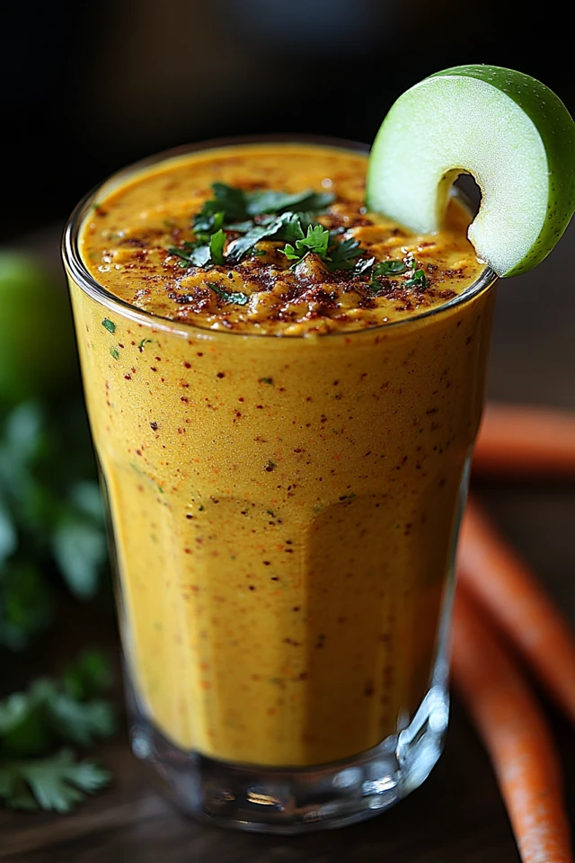 Green Apple Carrot Juice: Sweet, Earthy, and Hydrating