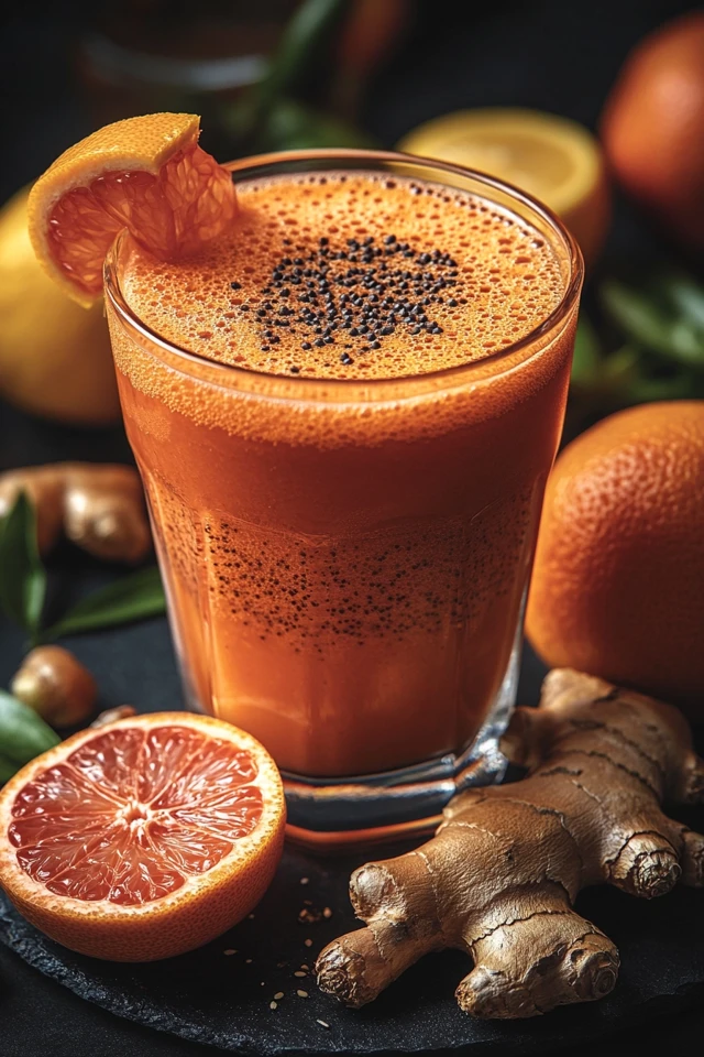 Grapefruit Lemon Ginger Juice: A Zesty, Tangy Drink