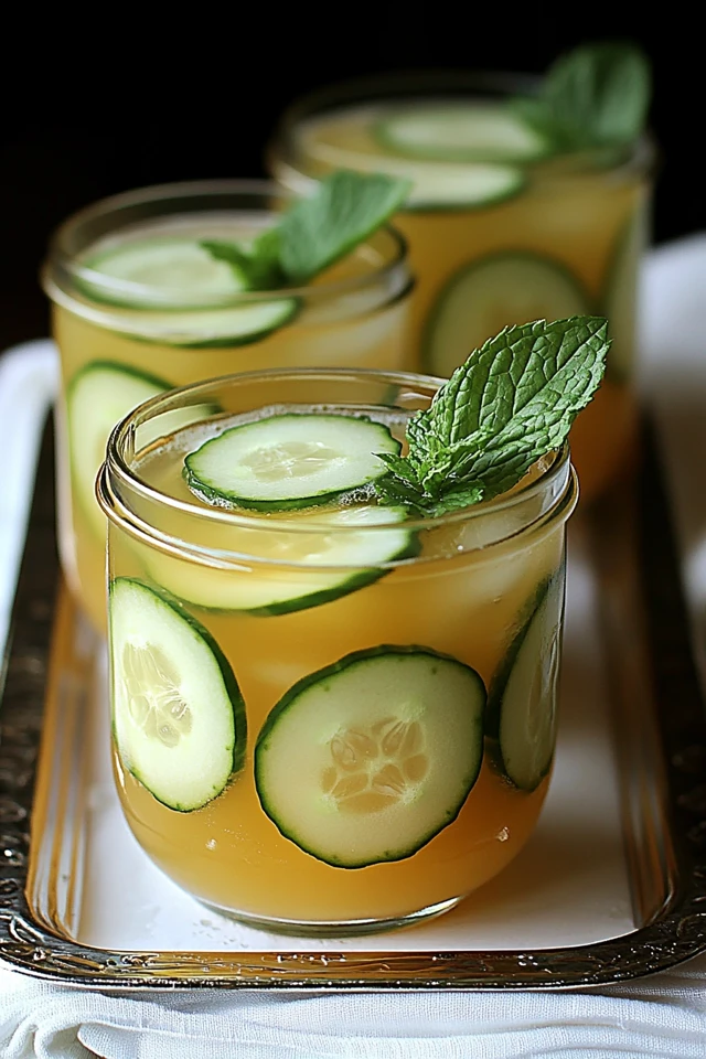 Cucumber Mint Tea: A Cool, Refreshing Herb-Infused Drink