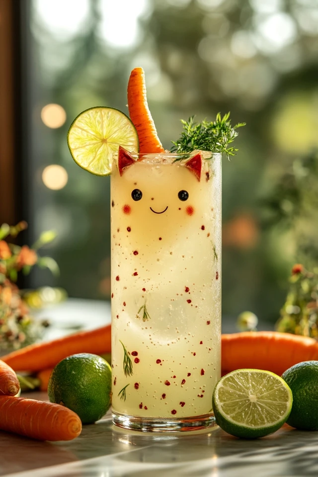 Green Citrus Carrot Juice: A Zesty, Energizing Green Drink