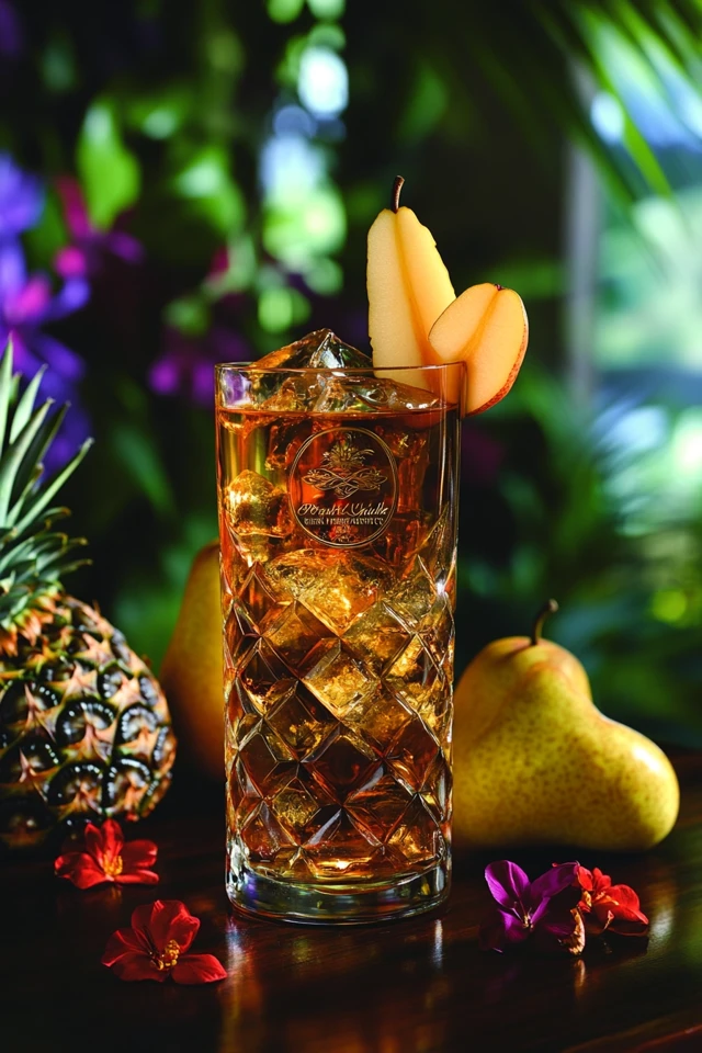 Pear Pineapple Juice: A Sweet, Tropical Fusion