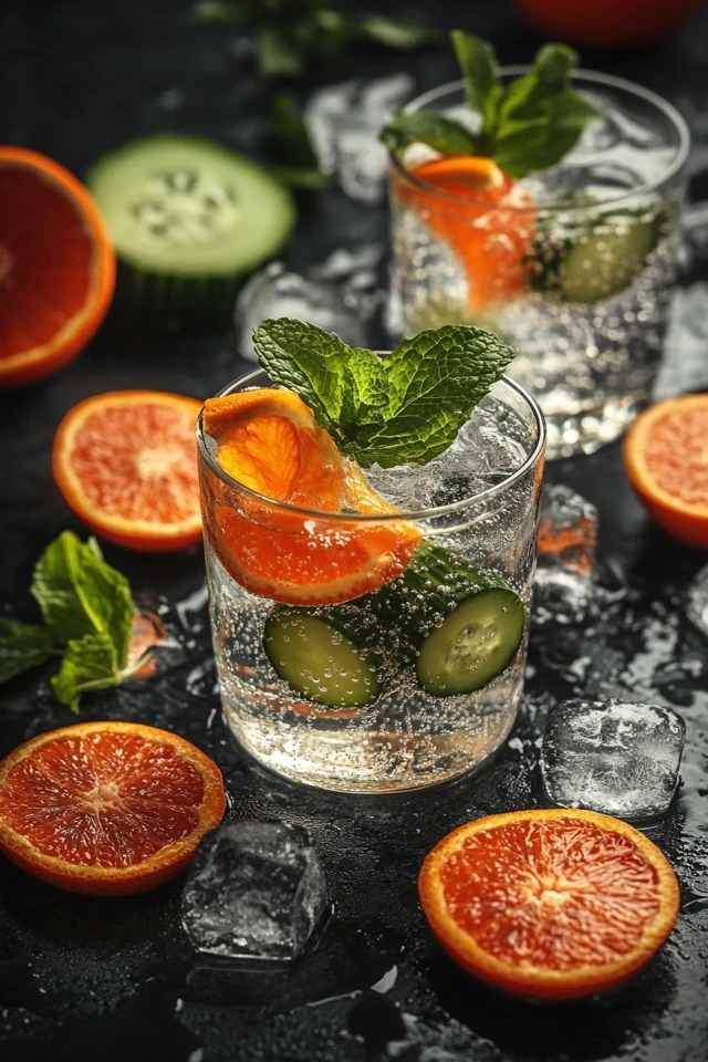 Cucumber Orange Infused Water: Refreshing and Citrusy